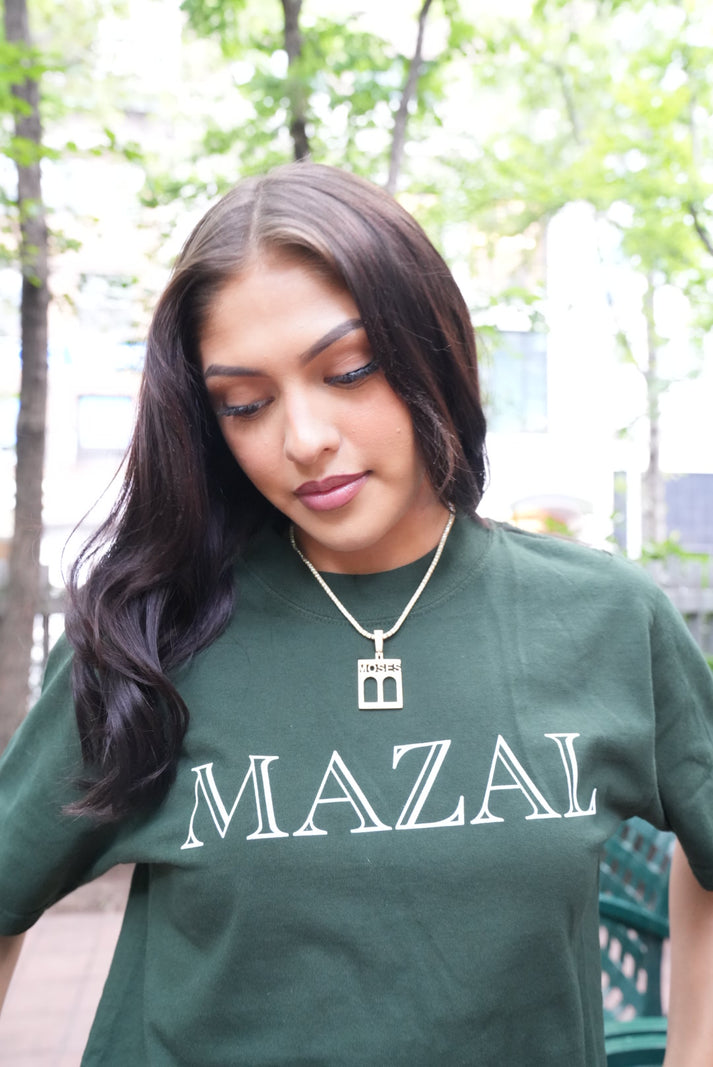 MAZAL TEE SHIRT – Moses The Jeweler