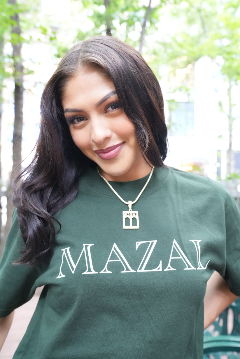 MAZAL TEE SHIRT – Moses The Jeweler